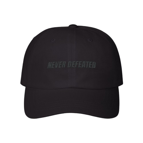 NEVER DEFEATED CLASSIC HAT 'VOLUME 1'