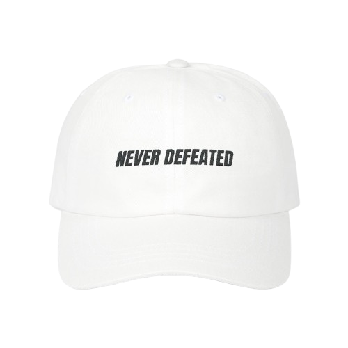 NEVER DEFEATED CLASSIC HAT 'VOLUME 1'