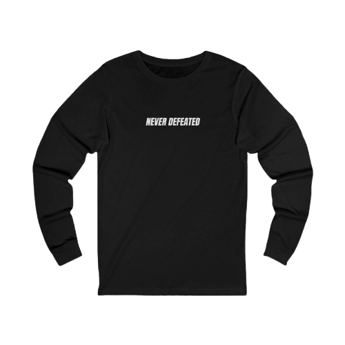 NEVER DEFEATED LONG SLEEVE 'VOLUME 1'