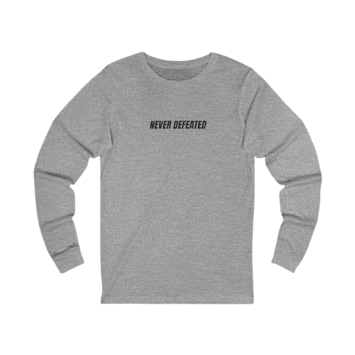 NEVER DEFEATED LONG SLEEVE 'VOLUME 1'