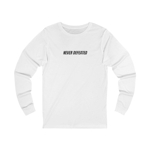 NEVER DEFEATED LONG SLEEVE 'VOLUME 1'